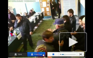 Веб-камера: Кадыров танцует на избирательном участке