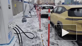 На юго-западе Петербурга появился хаб для зарядки электромобилей