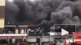 Пожар в Казани: в полыхающем ТК "Адмирал" из-за электроп...