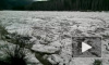 Завораживающе красивые кадры ледохода на реке Мана появились в интернете
