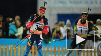 Антон Шипулин остался доволен своим результатом спринта на КМ-2015 по биатлону