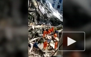 Число жертв обрушения гостиницы в Китае возросло до восьми человек