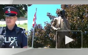 В Канаде осквернили памятник экс-премьеру и отцу нынешнего лидера