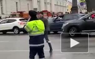 Удар в сотрудника ДПС во время протестов в Петербурге обернулся уголовным делом