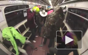 Видео: Harlem shake в Петербурге в защиту животных