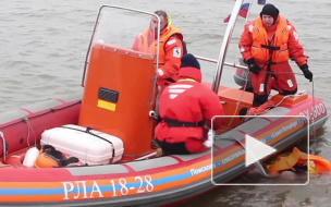 Модный утопленник напугал пешеходов на Английской набережной