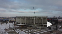 В Петербурге начался снос аварийной крыши СКК