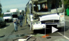 Очевидцы: в ДТП на Колпинском шоссе виноват водитель маршрутки