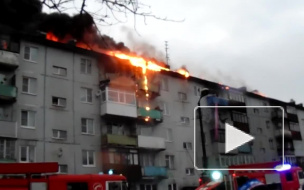 Сильнейший пожар во Мге еле удалось устранить
