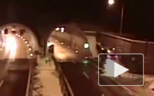Видео из Словении: авто сделало невероятное сальто и приземлилось на 4 колеса