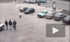 ВАЗ и Форд столкнулись на площади Победы