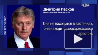 В Кремле прокомментировали попытку женщины повесить флаг России в Одессе