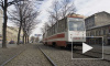 Автобус врезался в трамвай во время метели в Петербурге