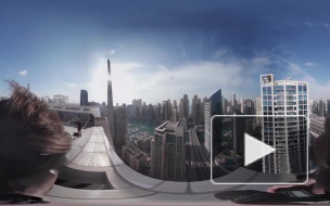  Опасное видео: экстремалы покорили небоскреб в Дубае