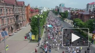 Новый митинг в Хабаровске собрал вдвое меньше людей, чем неделей ранее