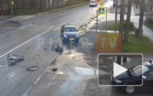 В Курортном районе Росгвардия спасла велосипедиста