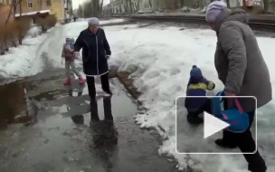 Видеоклип о лужах в городе Омске набирает популярность