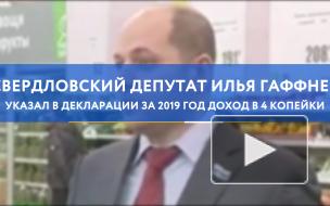 Свердловский депутат указал в декларации за 2019 год доход в 4 копейки