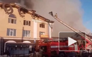 В Пензенской области загорелся торговый центр