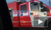 Петербуржцы заметили горящий автобус у "МЕГИ Дыбенко"