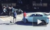 Видео: "Киа" перевернулась на перекрестке в Адмиралтейском районе