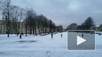 Пионерская площадь опустела. Проходят точечные задержания