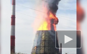 Видео из Орска: на ТЭЦ произошел крупный пожар