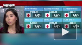 Фьючерсы на биржах США упали после сообщения о заражении Трампа COVID-19