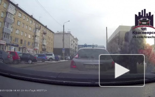 Жесткий мордобой двух водителей в Красноярске попал на видео