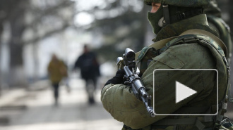 Феодосия: штурм базы морской пехоты Украины 24.03.2014 сняли на видео