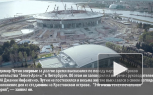 Владимир Путин жестко высказался о строительстве "Зенит-Арены"
