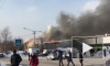 Появилось шокирующее видео пожара на улице Енисейской в Томске