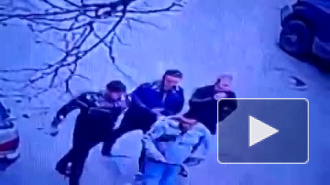 Ограбление предпринимателя на 11-й Линии В.О. попало на видео