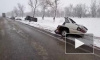 Ставрополье: легковушку разорвало на куски в ДТП(видео)