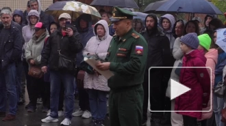 Видео: во Фрунзенском районе мобилизованных граждан отправили на переподготовку