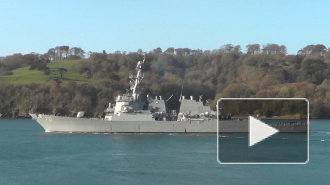 Американский эсминец вошел в Черное море