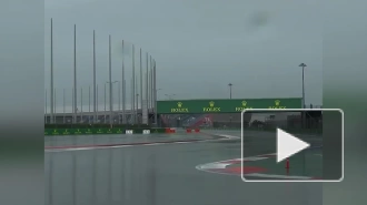 Третью сессию Гран-при России отменили из-за дождя