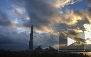 Появилось видео надвигающегося на Петербург циклона "Зельда"