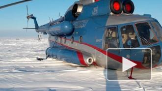 Вертолёт Ми-8 с пассажирами совершил вынужденную посадку в тундре в Красноярском крае