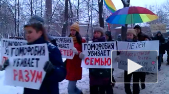 В Петербурге оппозиция требовала свободы и издевалась над Милоновым