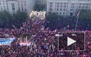 Трамп прокомментировал марш, прошедший накануне в Вашингтоне  