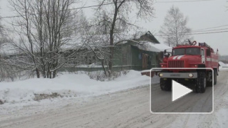 ПОЖАР У АЭРОДРОМА РЖЕВКА ЛОКАЛИЗОВАЛИ