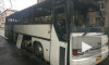 Ночью в Петербурге сгорел автобус из соседнего региона