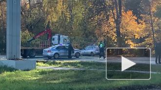 Столкновение автобуса и иномарки в Пушкинском районе закончилось гибелью женщины