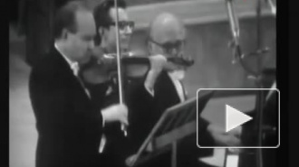 Beethoven-Violin Sonata op.12 № 1. David Oistrakh (violin), Sviatoslav Richter (piano) 1970