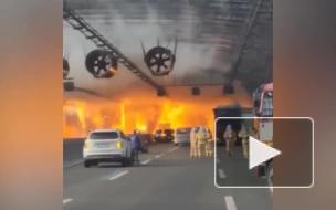 Шесть человек погибли в пожаре на автомагистрали в Южной Корее
