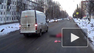 В столице Удмуртии фургон сбил 8 летнюю девочку(фото)