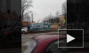 Видео: на Обуховской обороне столкнулись четыре автомобиля 
