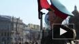 Первая репетиция парада Победы на Дворцовой площади. ...