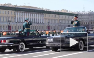 В Петербурге на Параде Победы торжественным строем прошли более 4 тысяч военнослужащих ЗВО